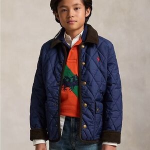 Ralph Lauren Blue Quilted Jacket for Boy 6T